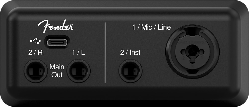 Fender AudioBox GO med mikrofoningång och instrumentanslutning