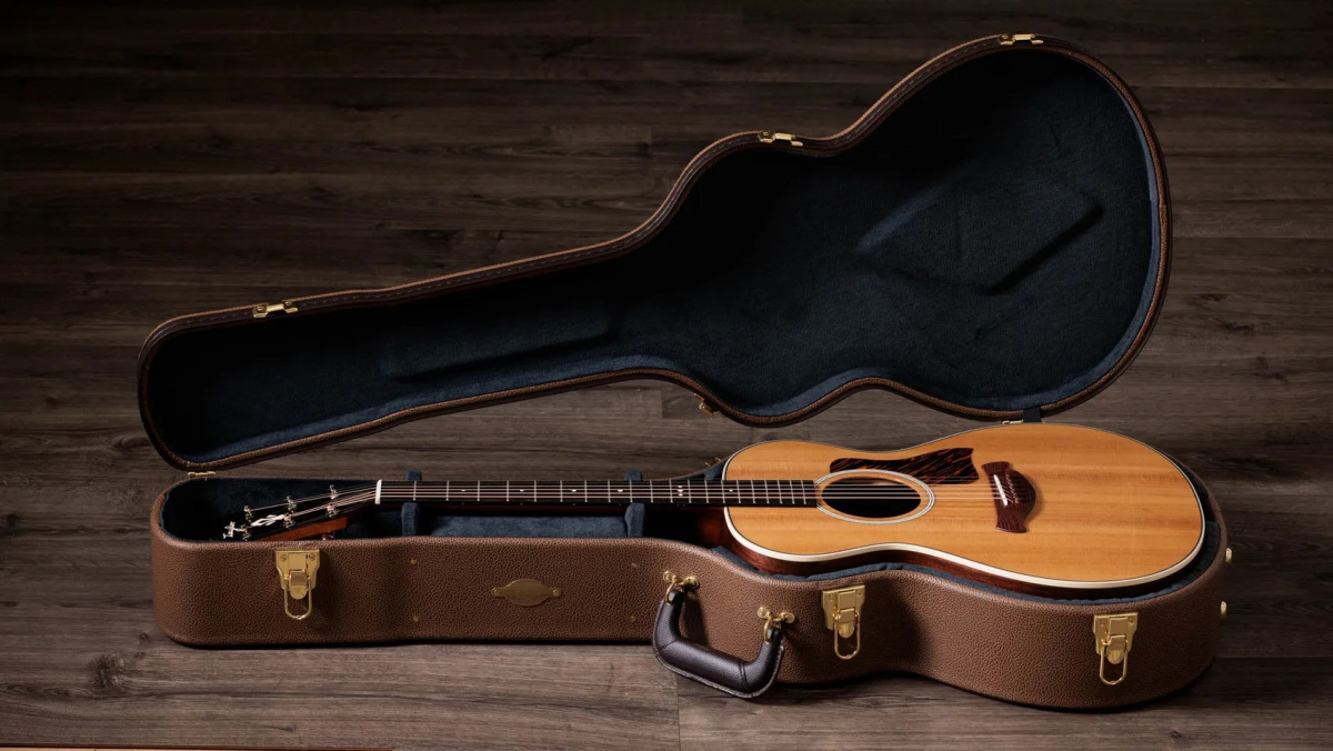 Taylor Gold Label 712e i h�rt originalfodral