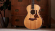 Taylor Gold Label 712e Närbild på Taylor Gold Label 712e akustisk gitarrkropp