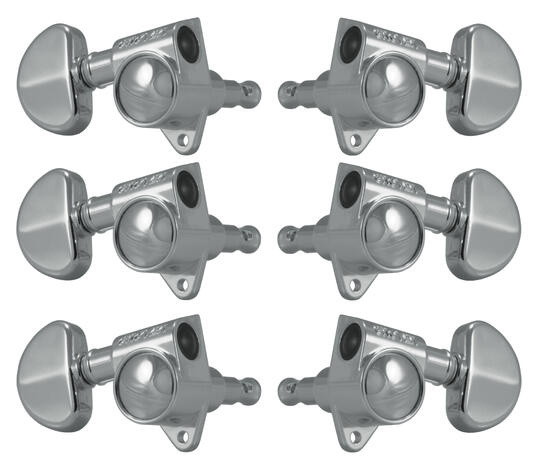 Grover Original Rotomatics 3+3 - Chrome
