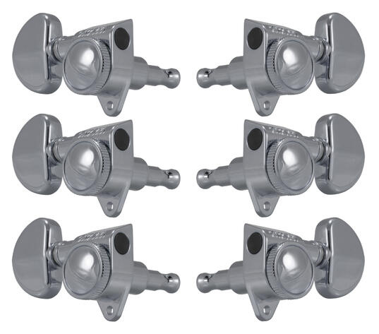 Grover 502C Rotomatics Locking Tuners 3+3 - Chrome