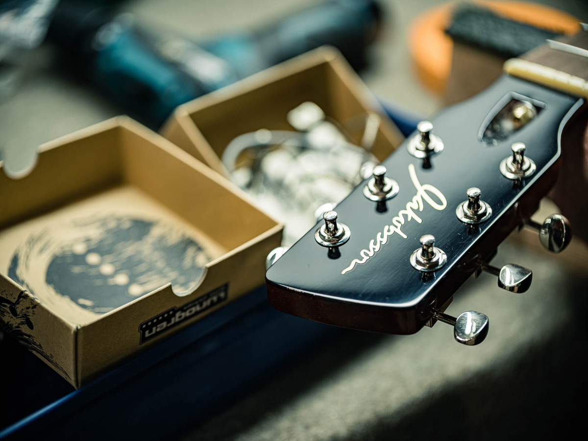 Jakobsson Custom Guitar #1 Fat 50's - Mahogny