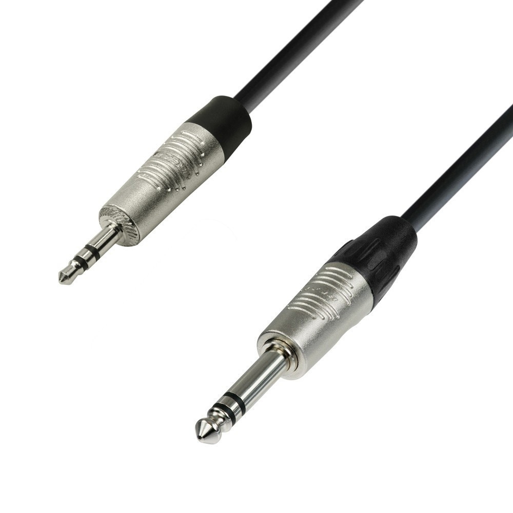 Kabel med 3.5mm kontakt till tele TRS. 3 meter l�ng.