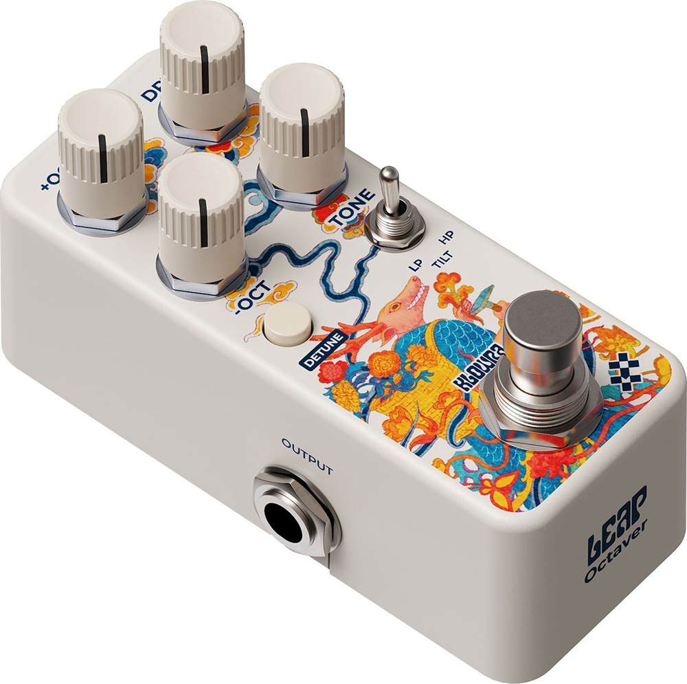 Klowra Leap Octave effektpedal med Infinite Freeze