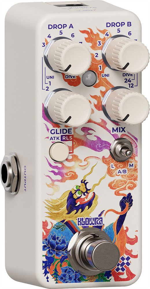 Klowra Dive Pitch Shifter drop tune-pedal