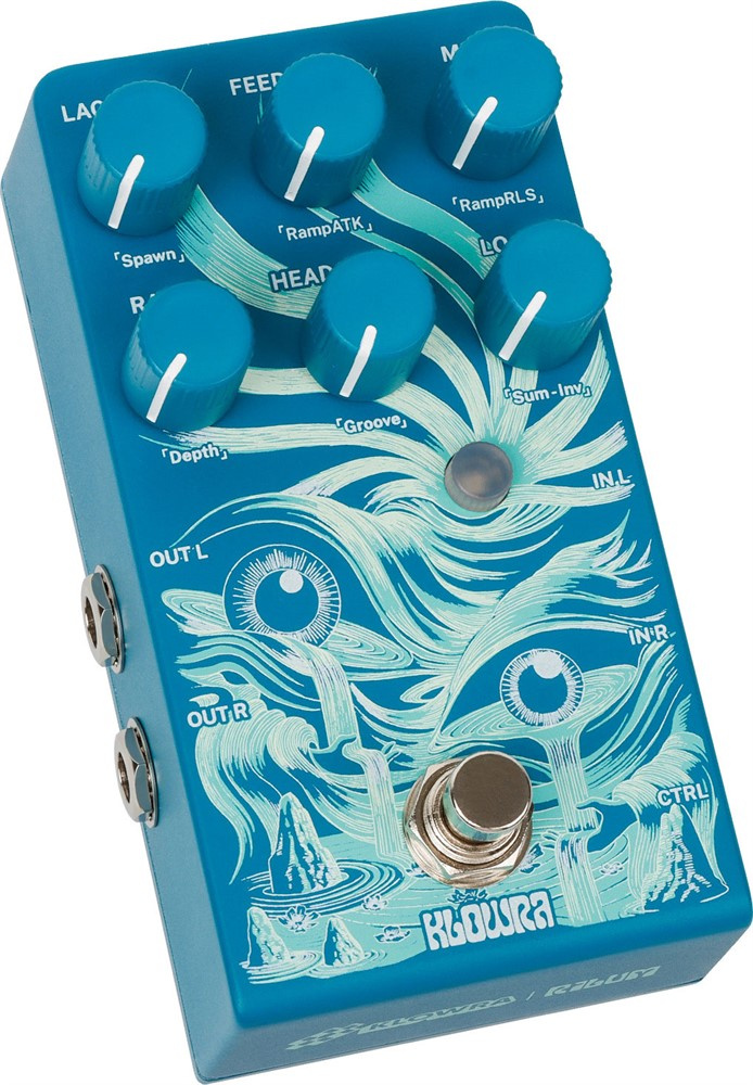 Klowra Rilum Multi-head Delay gitarrpedal