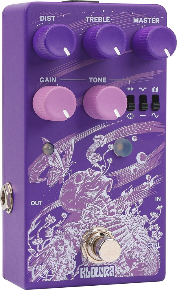 Klowra Gnash dubbelkanalig distortionpedal