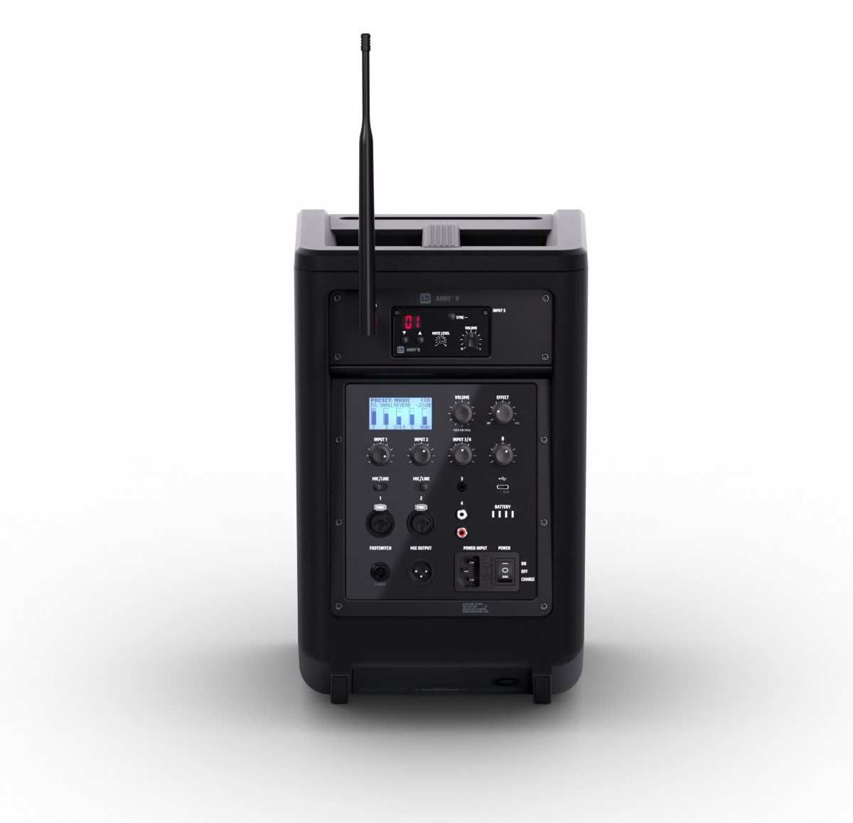 LD Systems ANNY 8 Headset - black