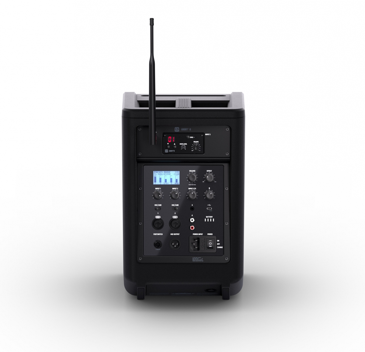 LD Systems ANNY 8 Handheld - black