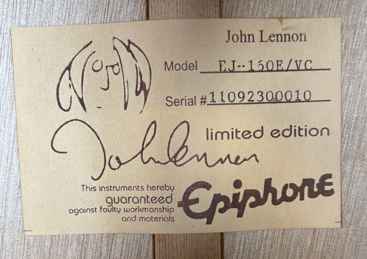Epiphone EJ160e John Lennon - begagnad