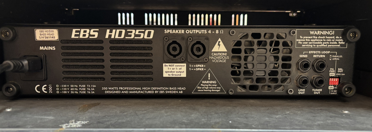 EBS HD350 Bastopp - begagnad