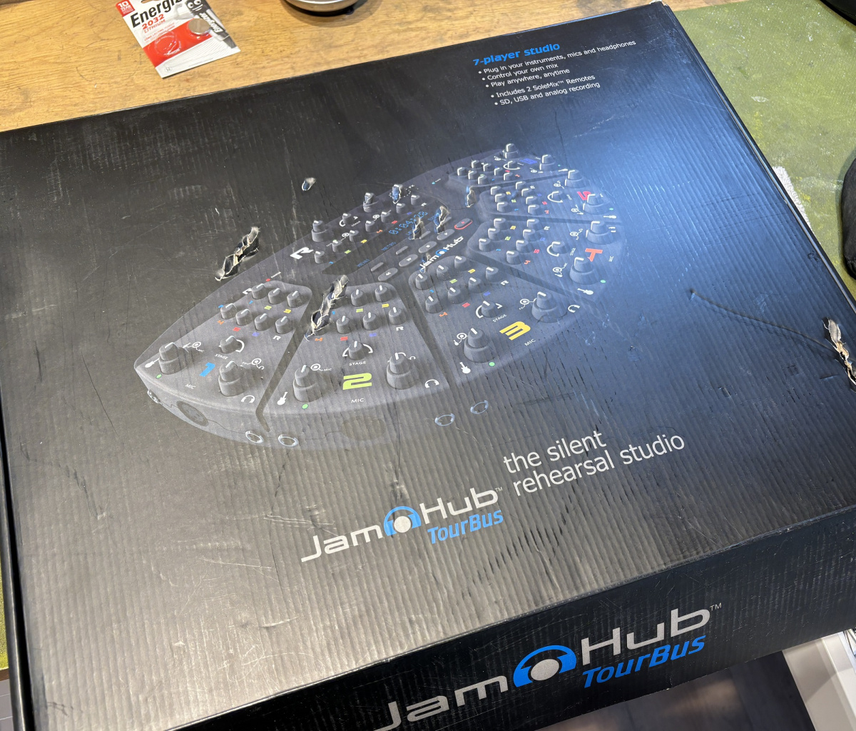 JamHub Tourbus Silent Rehearsal - begagnad