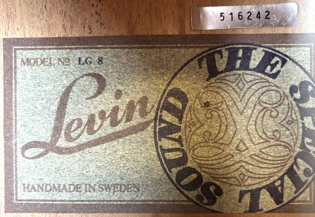 Levin LG-8 Nylonstr�ngad - begagnad