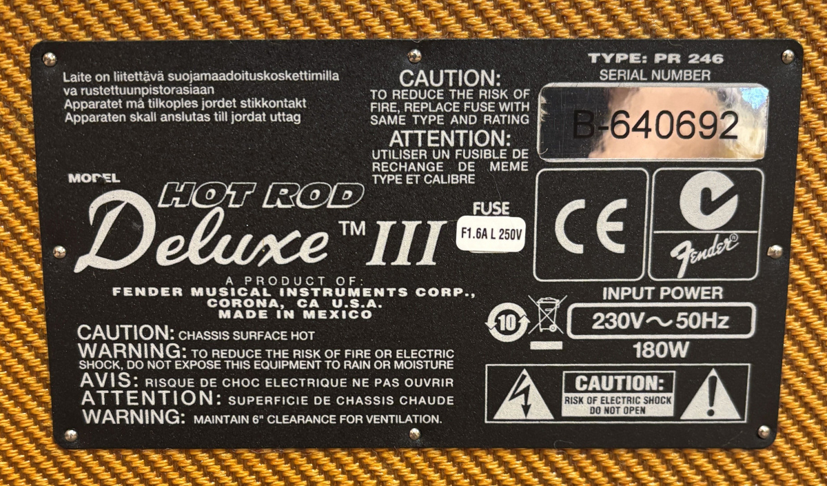 Fender Hot Rod Deluxe III - begagnad