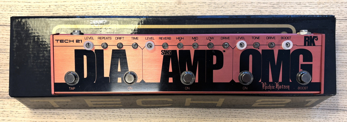 Tech 21 SansAmp Fly-Rig 5 Richie Kotzen - begagnad