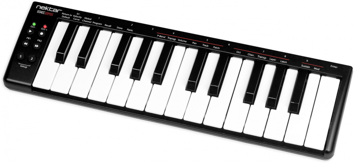 Nektar SE25 kompakt MIDI keyboard