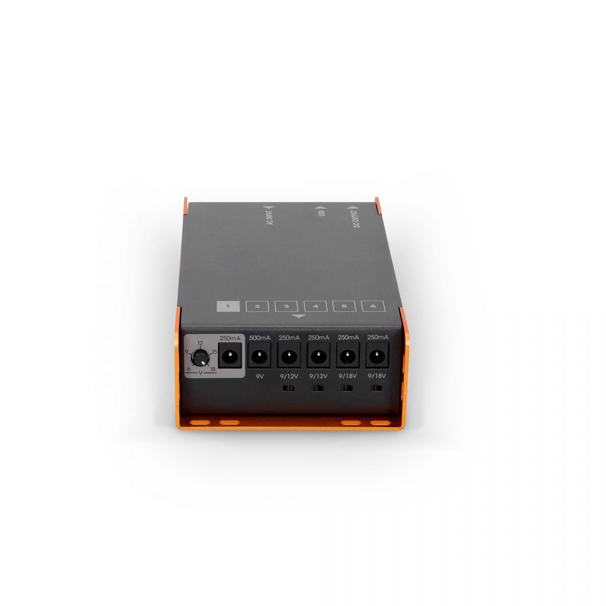 Str�mf�rs�rjning till gitarrpedaler fr�n erk�nda Palmer