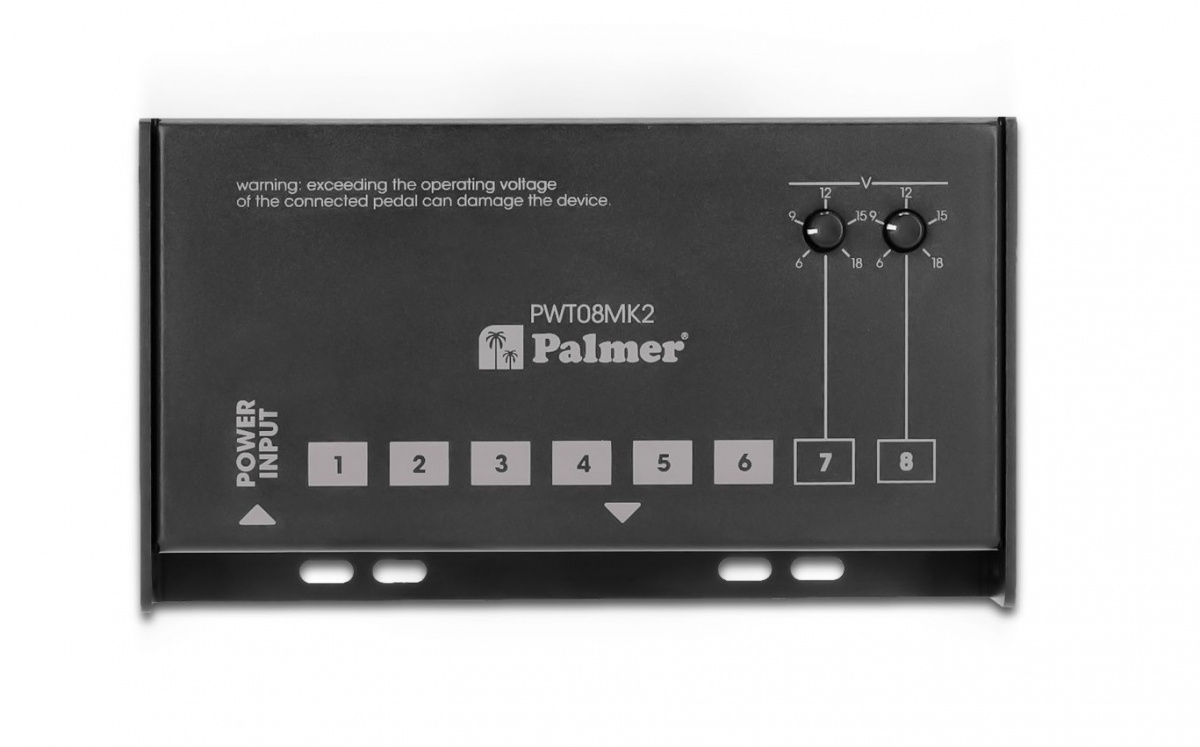 Str�mf�rs�rjning till gitarr och baspedaler