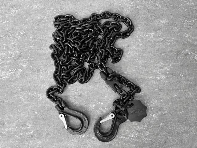Safetex Blackline Chain Sling 3m 1ton EN 818-4 GK 8