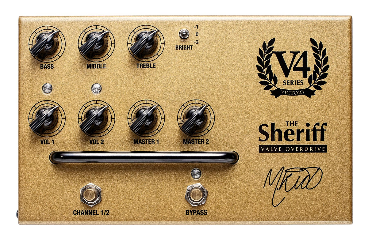 Victory Amps V4 The Sheriff Preamp Pedal