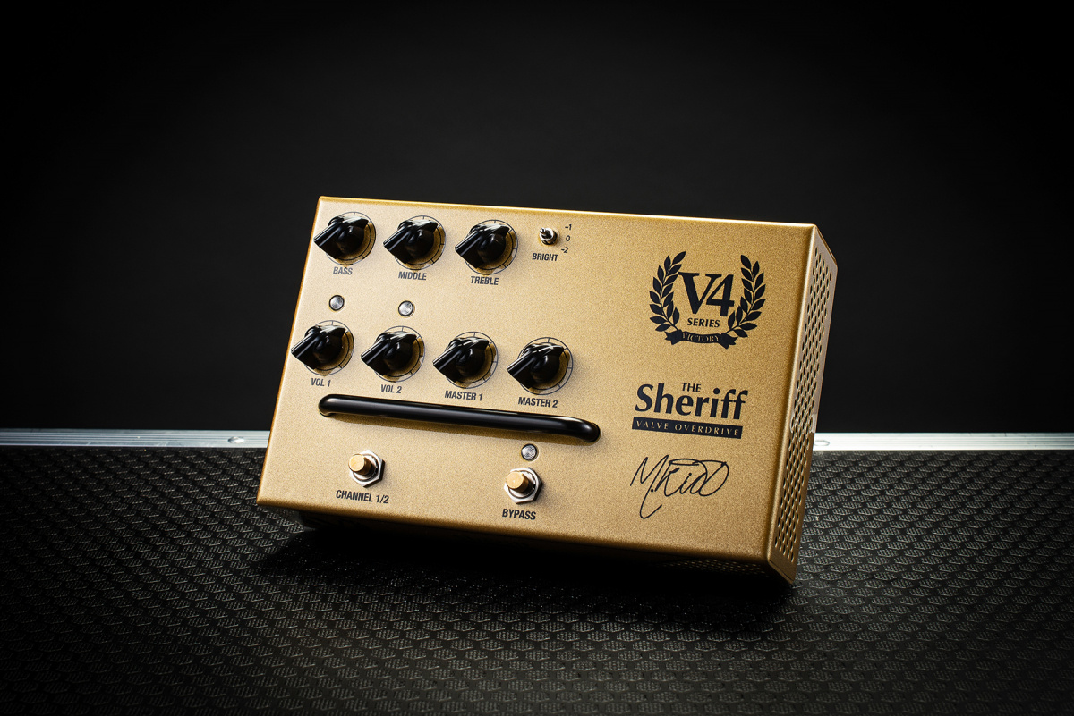 Victory Amps V4 The Sheriff Preamp Pedal