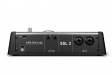 SSL 2 mkII Audio Interface Baksida på SSL 2 MKII med monitorutgångar och anslutningar