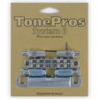 TonePros Tune-O-Matic Stall & Strnghllare - Chrome