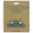 TonePros Tune-O-Matic Stall Rullsadlar - Chrome TonePros Tune-O-Matic Stall Rullsadlar - Chrome