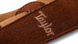 Taylor Embroidered Suede Strap - Chocolate Brown