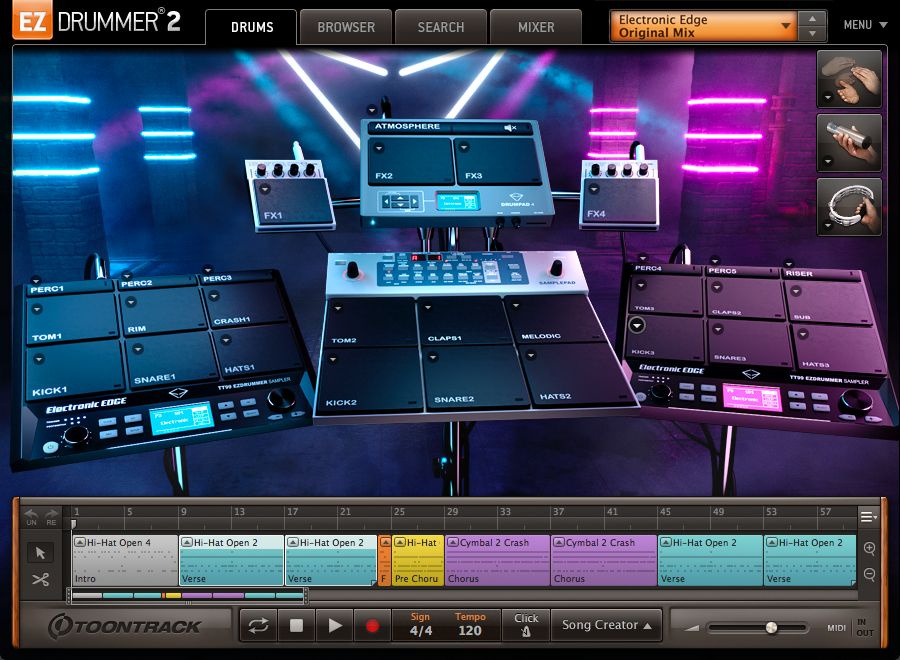 Toontrack Electronic Edge EZX - Download