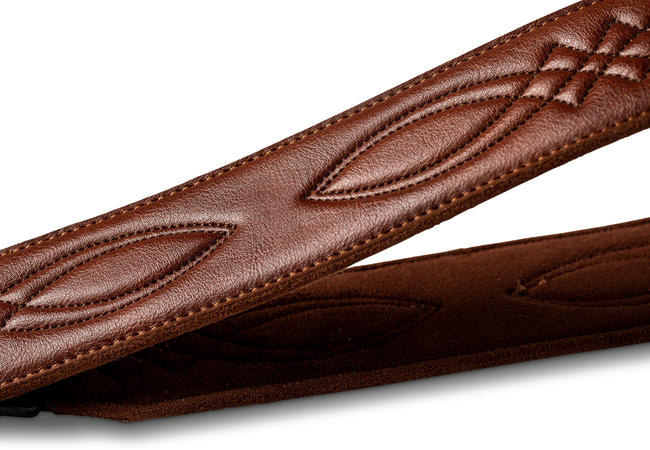 Taylor Vegan Leather Strap - Medium Brown