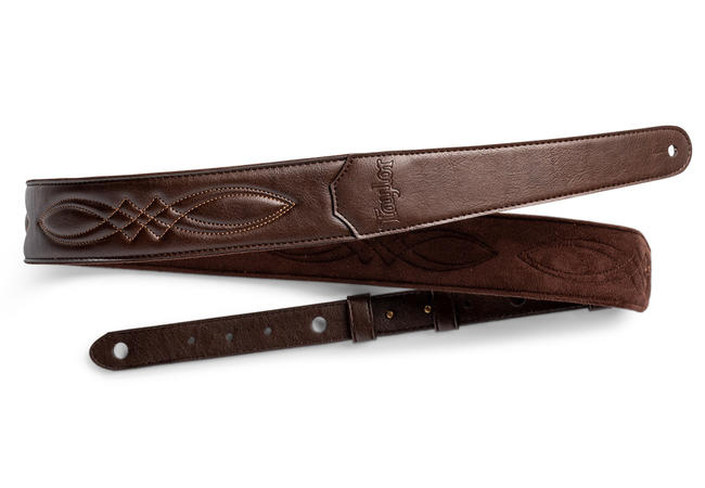 Taylor Vegan Leather Strap - Chocolate Brown