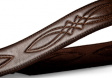 Taylor Vegan Leather Strap - Chocolate Brown