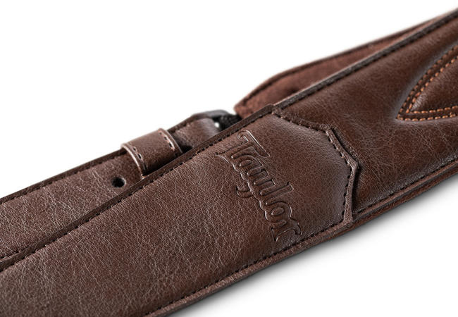 Taylor Vegan Leather Strap - Chocolate Brown