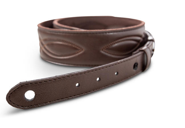 Taylor Vegan Leather Strap - Chocolate Brown