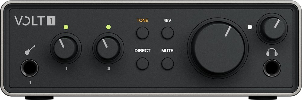 Universal Audio Volt 1 Gen 2 ljudinterface framifrån