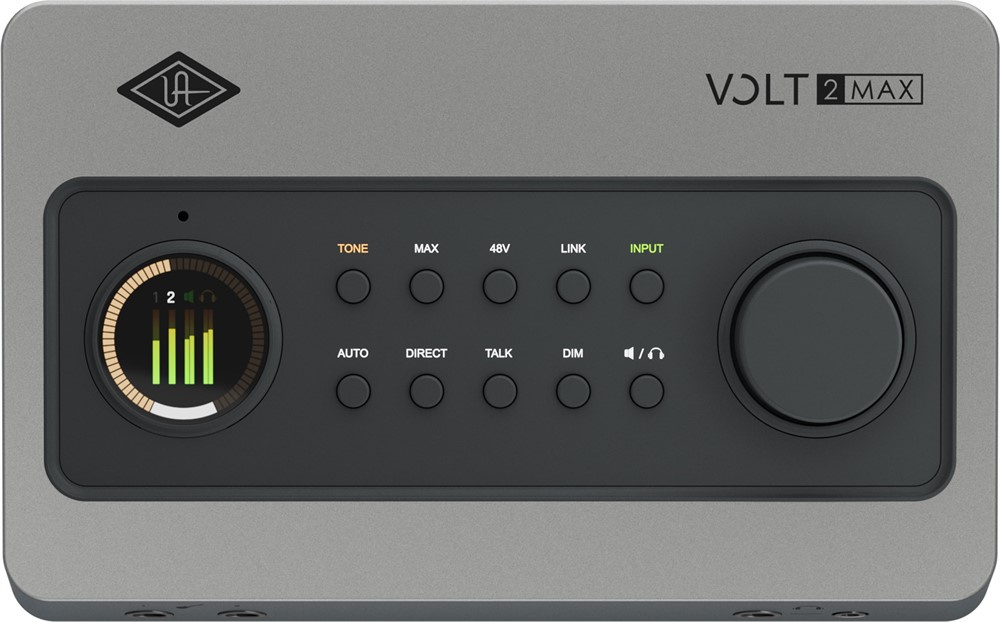 Universal Audio Volt 2 Max USB-ljudkort för musikproduktion och inspelning