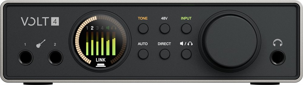 Universal Audio Volt 4 Gen 2 ljudinterface framifrån