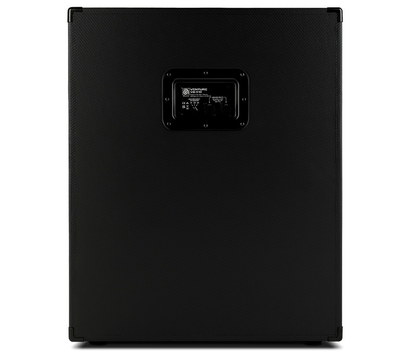 Baksidan av ett Ampeg Venture VB-410 4x10 baskabinett