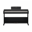 Yamaha YDP-105 B Arius - svart Framsida av svart Yamaha YDP-105 digitalpiano med tre pedaler