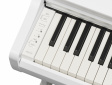 Yamaha YDP-166 WH Arius - vit Närbild på Yamaha YDP-166 i vitt utförande
