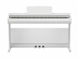 Yamaha YDP-146 WH Arius - vit Framsida av vitt Yamaha YDP-146 digitalpiano med tre pedaler