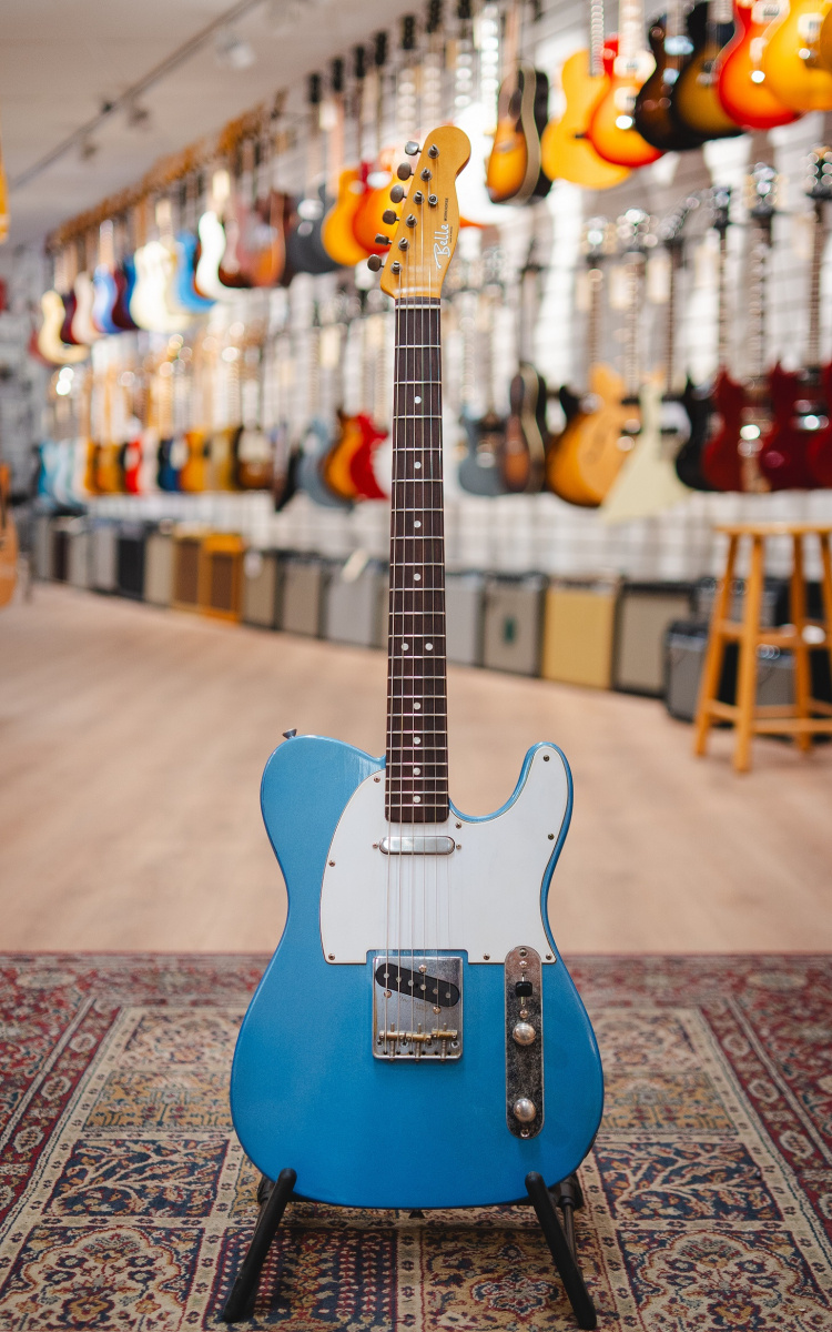 Belle Guitars Workhorse Tele Lake Placid Blue